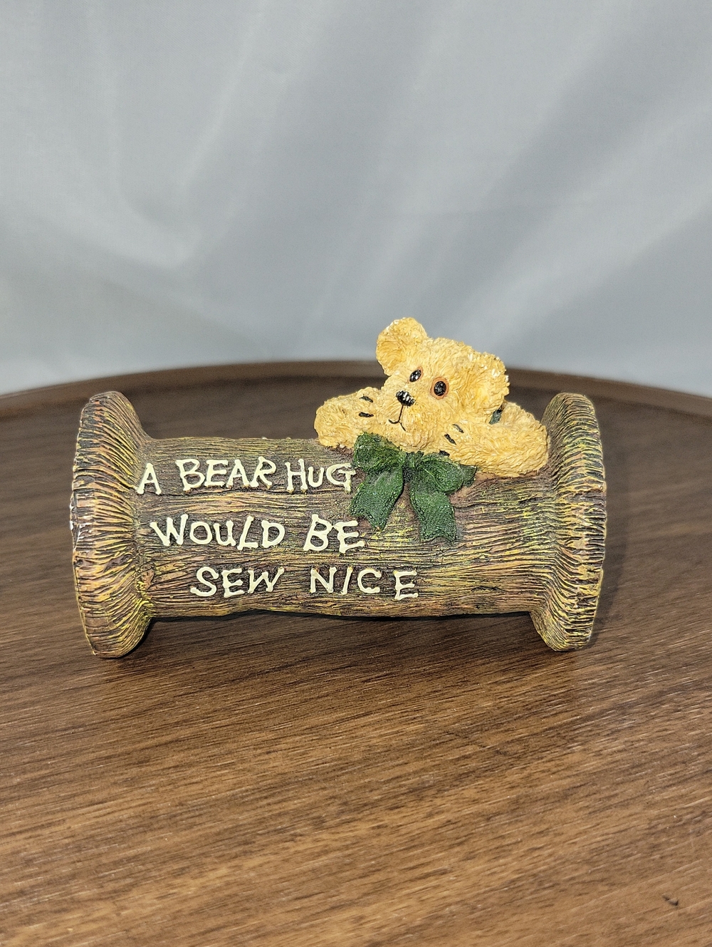 Boyds Bears A Bear Hug Would Be Sew Nice Figure Mint Condition